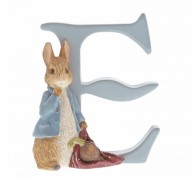 Enesco Peter Rabbit Buchstabe Flopsy Bunny E in Geschenkbox A4997  NEU 