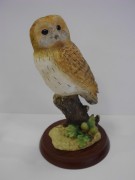 Enesco Border Fine Art Collection Tierfigur Owl Eule NEU OVP