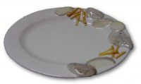 italienische Relief Keramik Antipasti Platte Kartoffel NEU