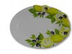 italienische Keramik Antipasti Platte Olive und Zitrone NEU