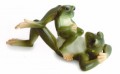 Franz Collection Porzellan Figur Father&Son auf Rücken Amphibia Frosch NEU