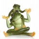 Franz Collection Porzellan Figur Frosch Vater&Sohn sitzend NEU