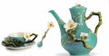 Franz Collection Tasse/Untertasse/Löffel und Kanne Van Gogh Almond Flower NEU